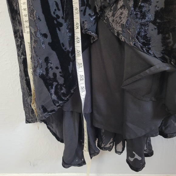 Hutch Velvet Celine Gown Wrap Dress size M - Picture 10 of 13